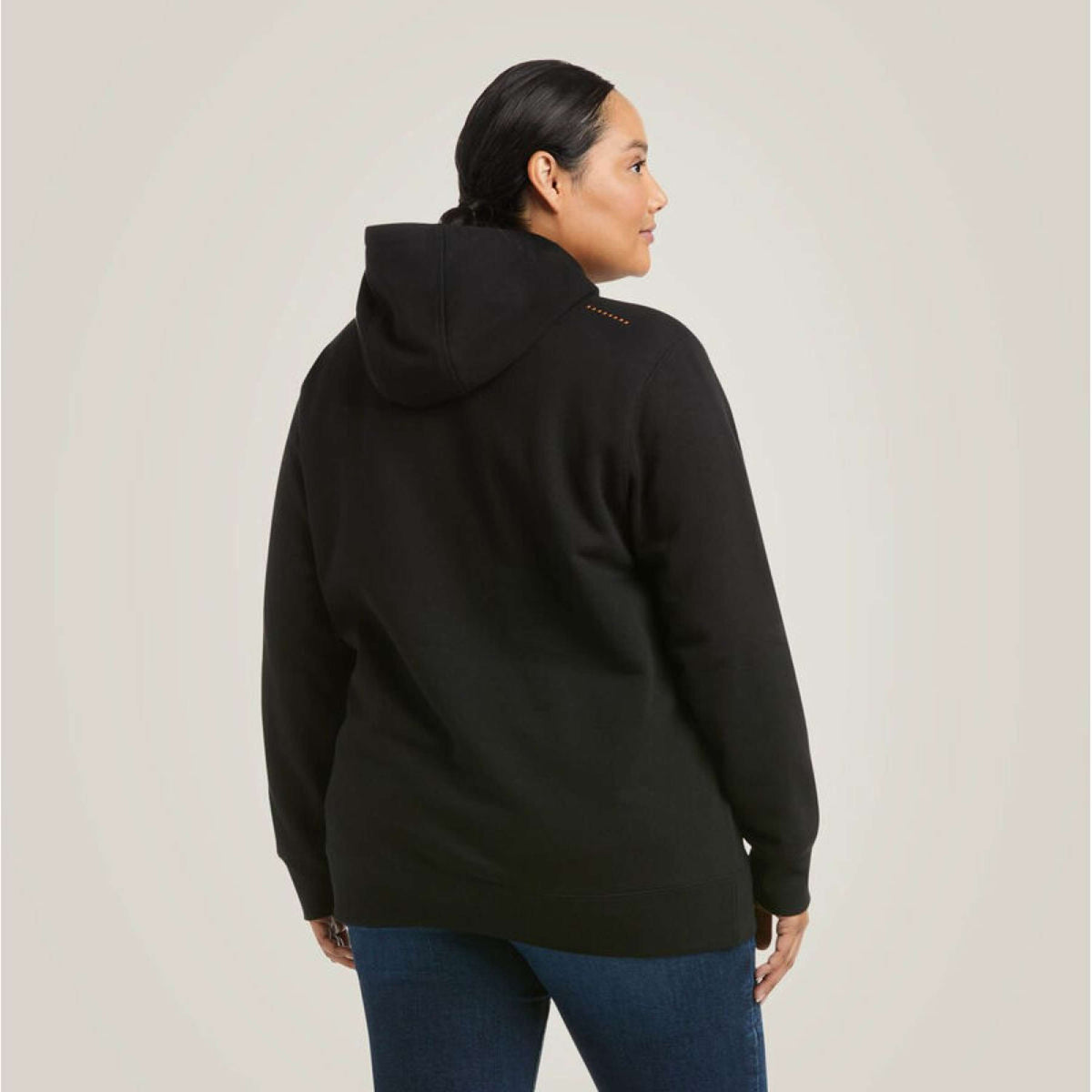 Ariat Hoodie Rebar Graphic Damen Schwarz/Lila