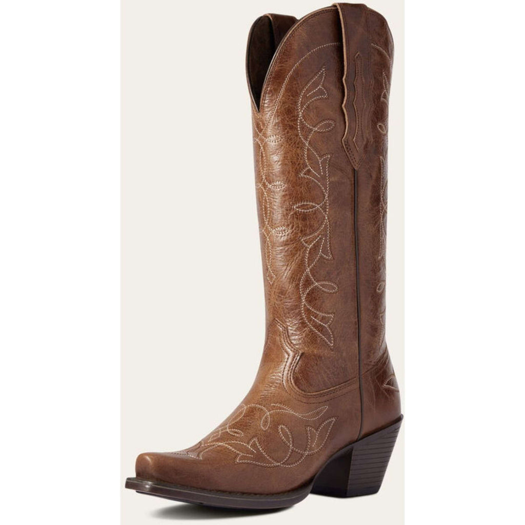 Ariat Westernstiefel Heritage D Toe StretchFit Damen Dark Tan