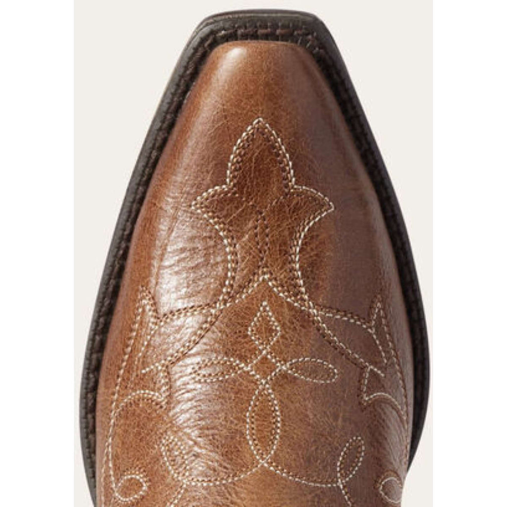 Ariat Westernstiefel Heritage D Toe StretchFit Damen Dark Tan