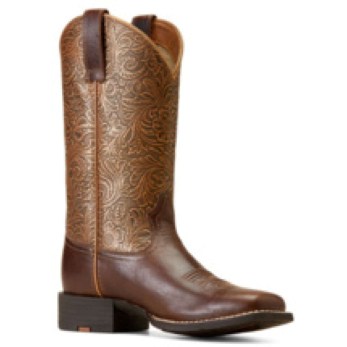Ariat Westernstiefel Round Up Wide Damen Braun