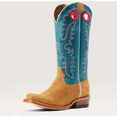 Ariat Westernstiefel Futurity Boon Damen Buckskin Roughout