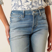Ariat Jeans High Rise Bridle Slim Straight Leg Damen Abeline