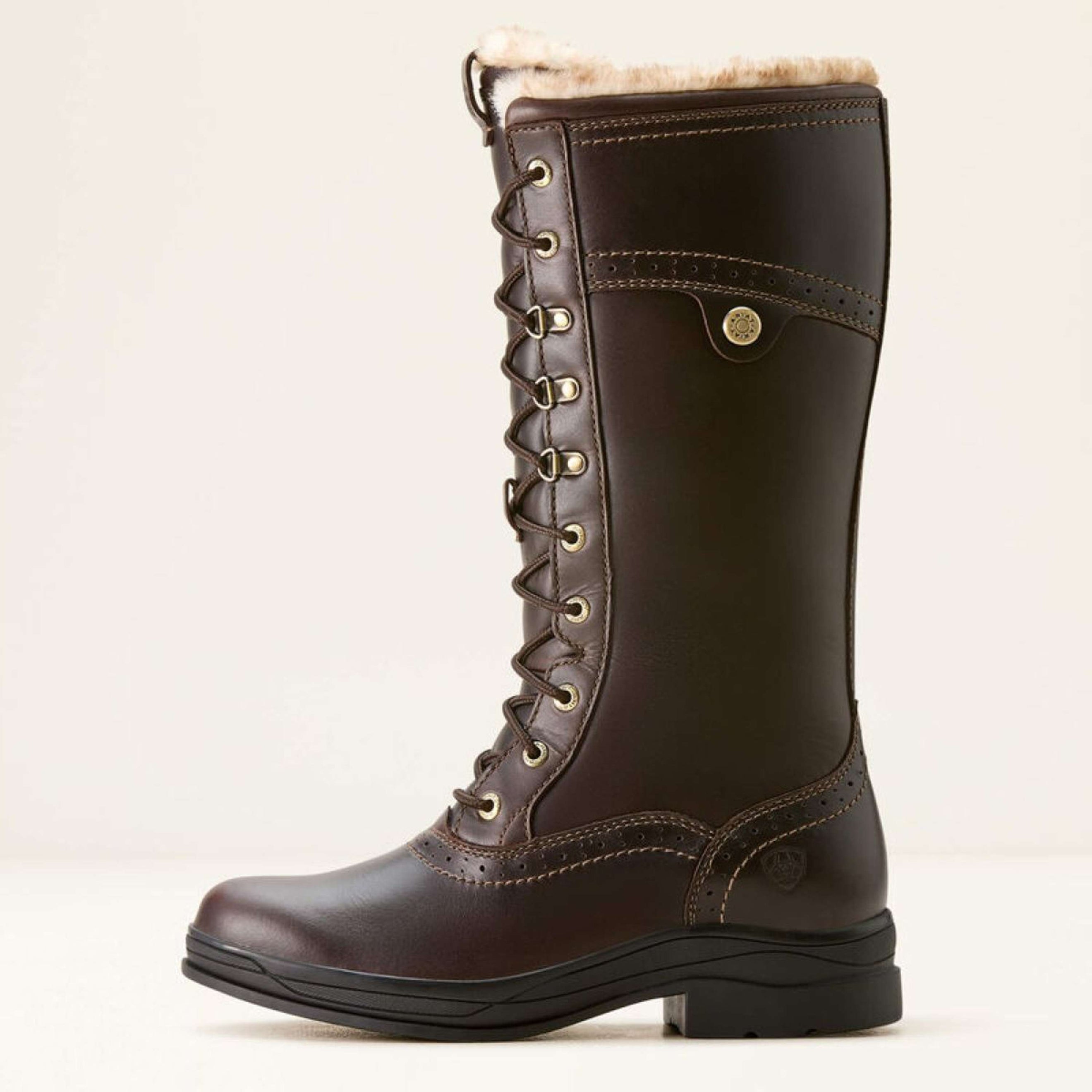Ariat Outdoorstiefel Wythburn II Sherpa Waterproof Damen Dark Mocha