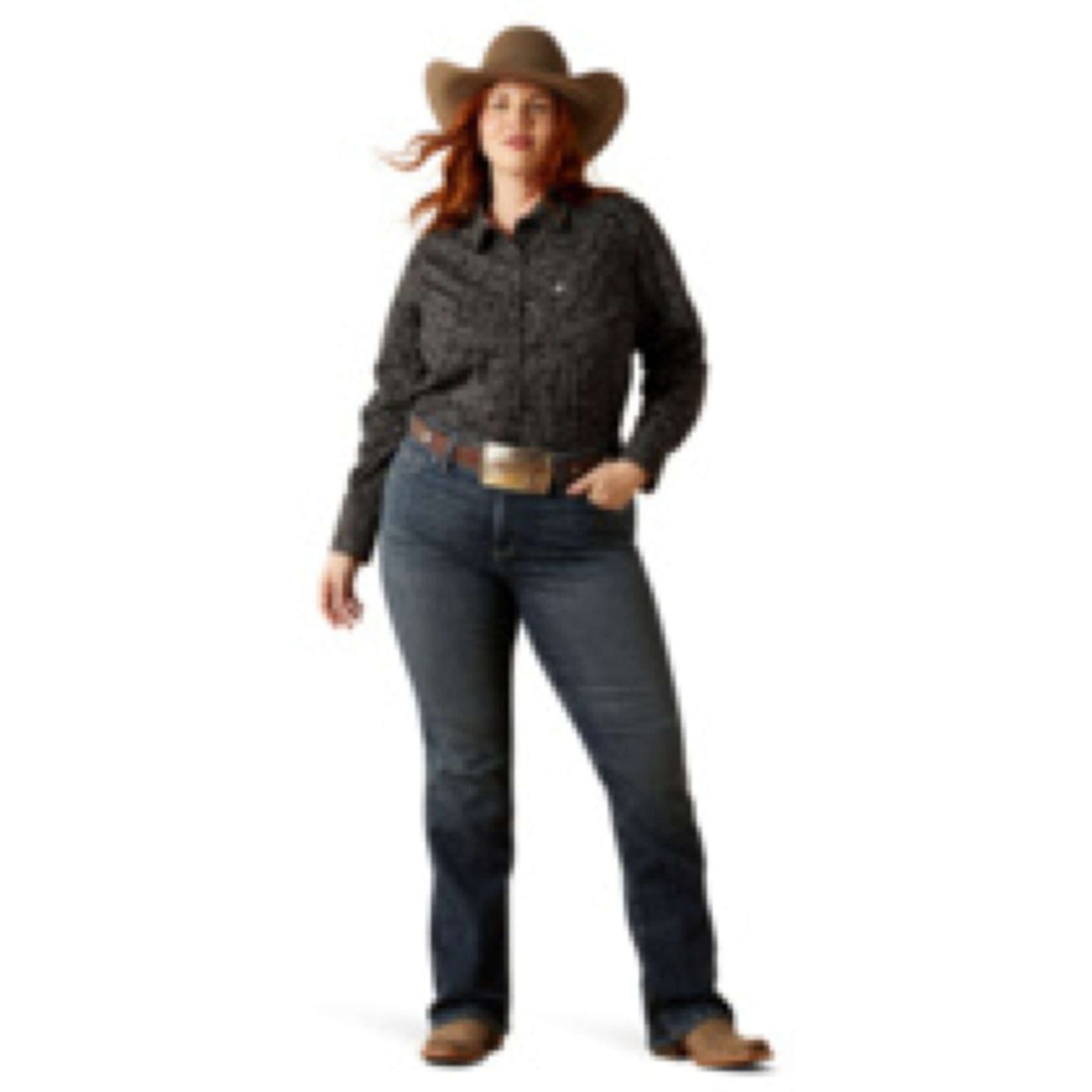 Ariat Bluse Kirby Damen Schwarz Ariat Bluse Kirby Damen Schwarz