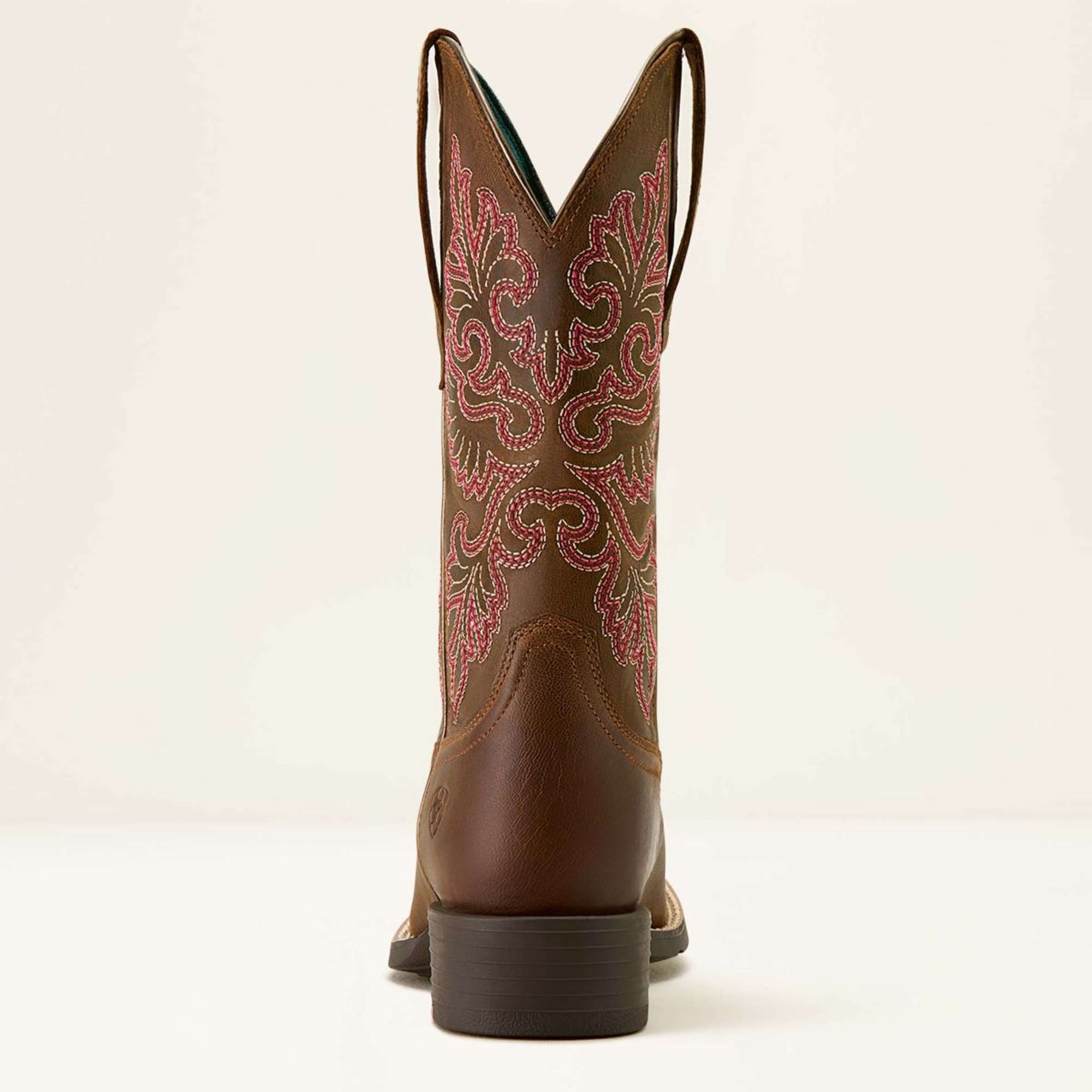 Ariat Westernstiefel Round Up Wide Square Toe Sassy Brown