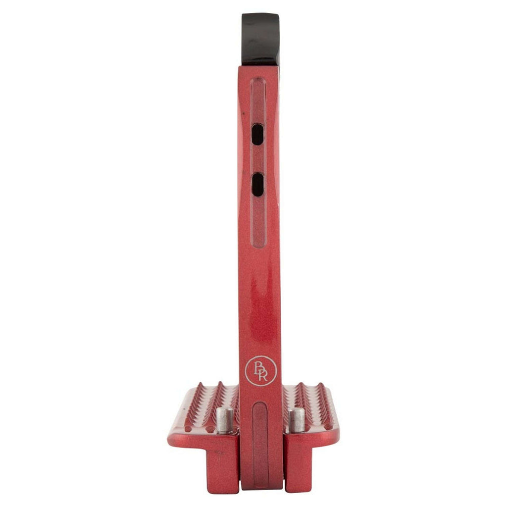 BR Steigbügel Lavarone Schwarz/Rot