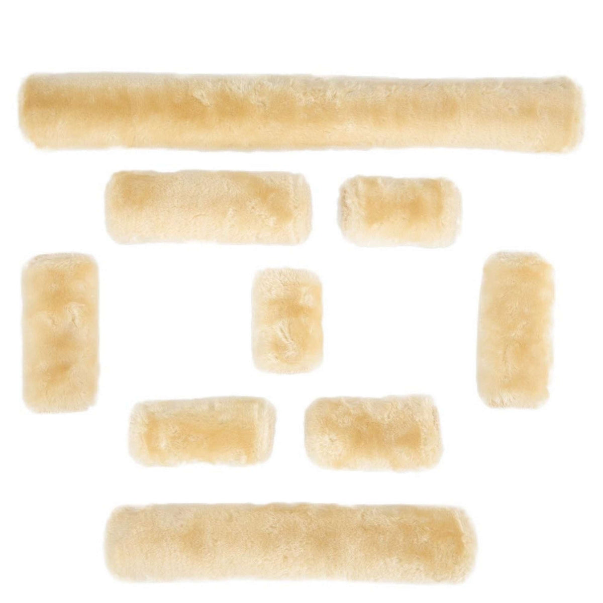 Premiere Halfterschutz Artificial Fur Set Naturell