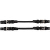 BR Pelhamriemen Horwich Schwarz/Silber