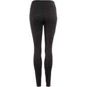 Premiere Reitleggings Bugloss Damen Silikon Vollbesatz Schwarz