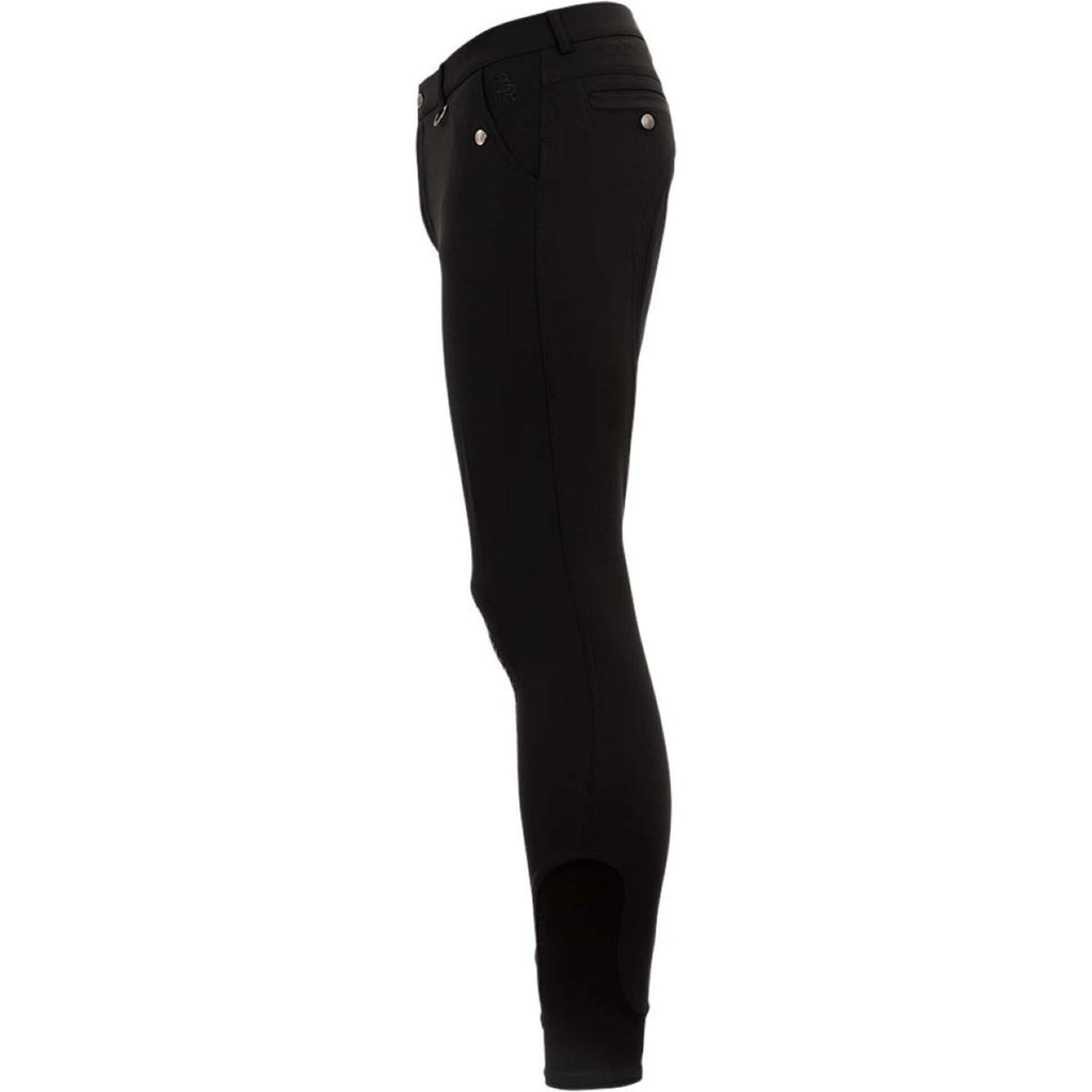 BR Reithose Maikel Silikon Kniebesatz Schwarz