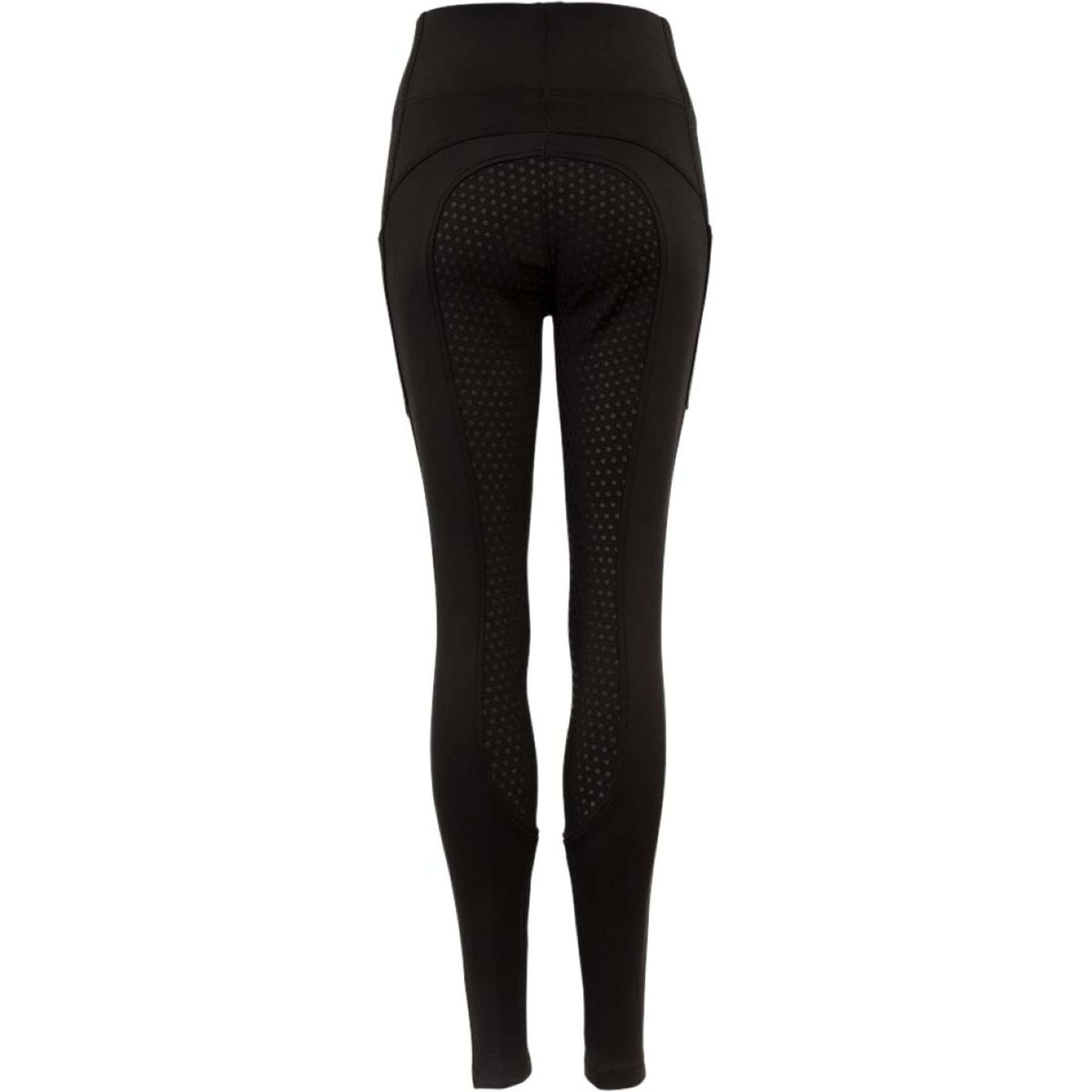 Premiere Reitleggings Bellflower Silikon Besatz Schwarz