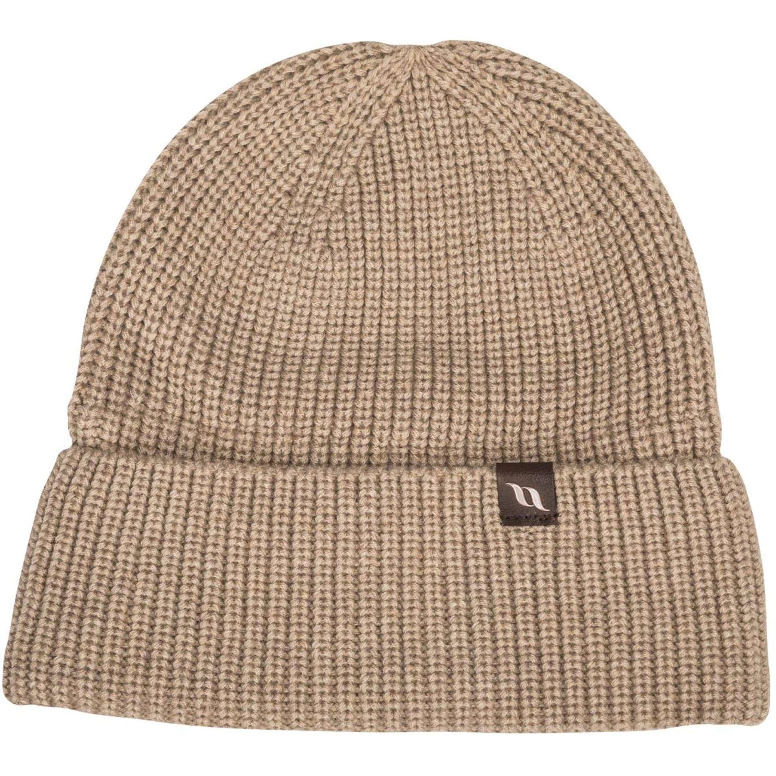 Back on Track Beanie Ava Wollmischung Hellbeige