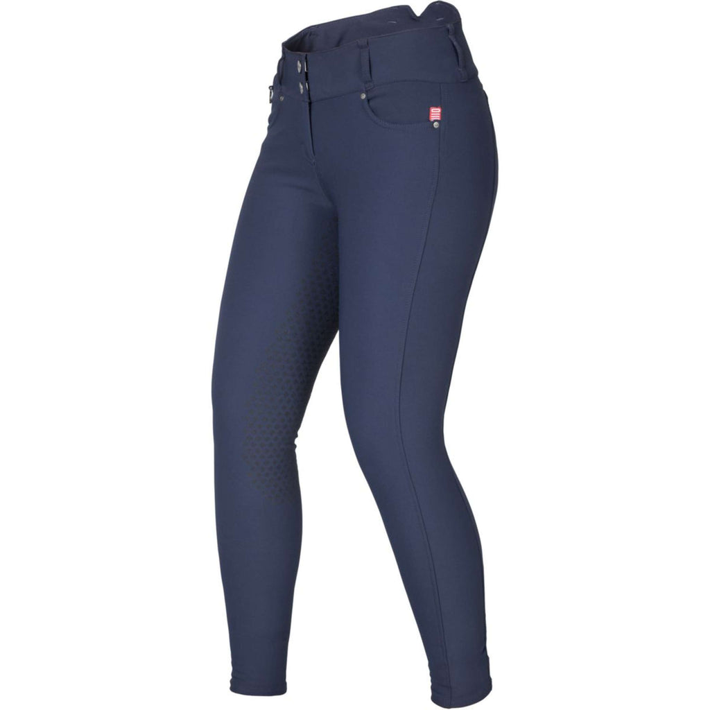 Back on Track Reithose Julia Full Grip Blau