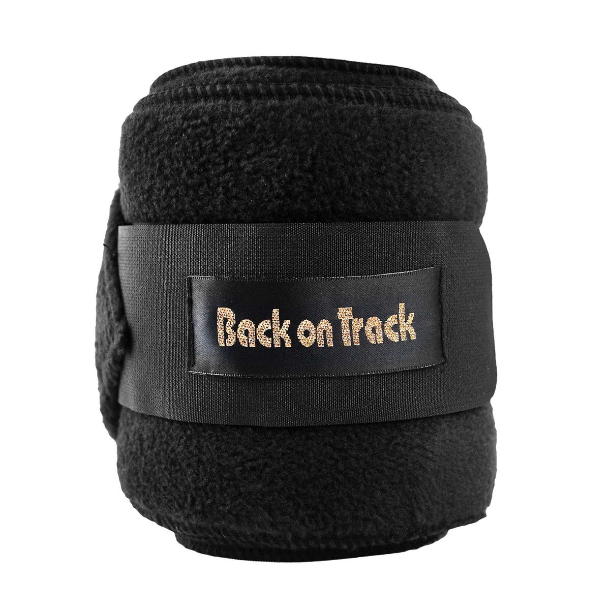 Back on Track Bandagen Fleece pro Paar Schwarz