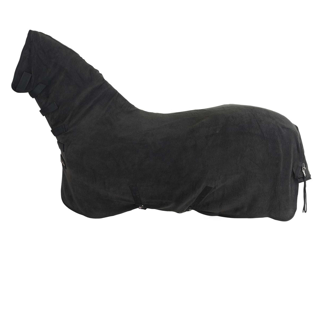 Back on Track Fleecedecke Supreme mit Halsteil Schwarz