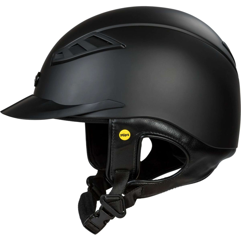 Back on Track Reithelm Lynx II Smooth Top Mips Schwarz