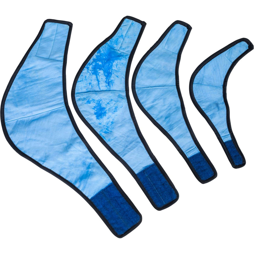 Back on Track Cooling Bandana Blau