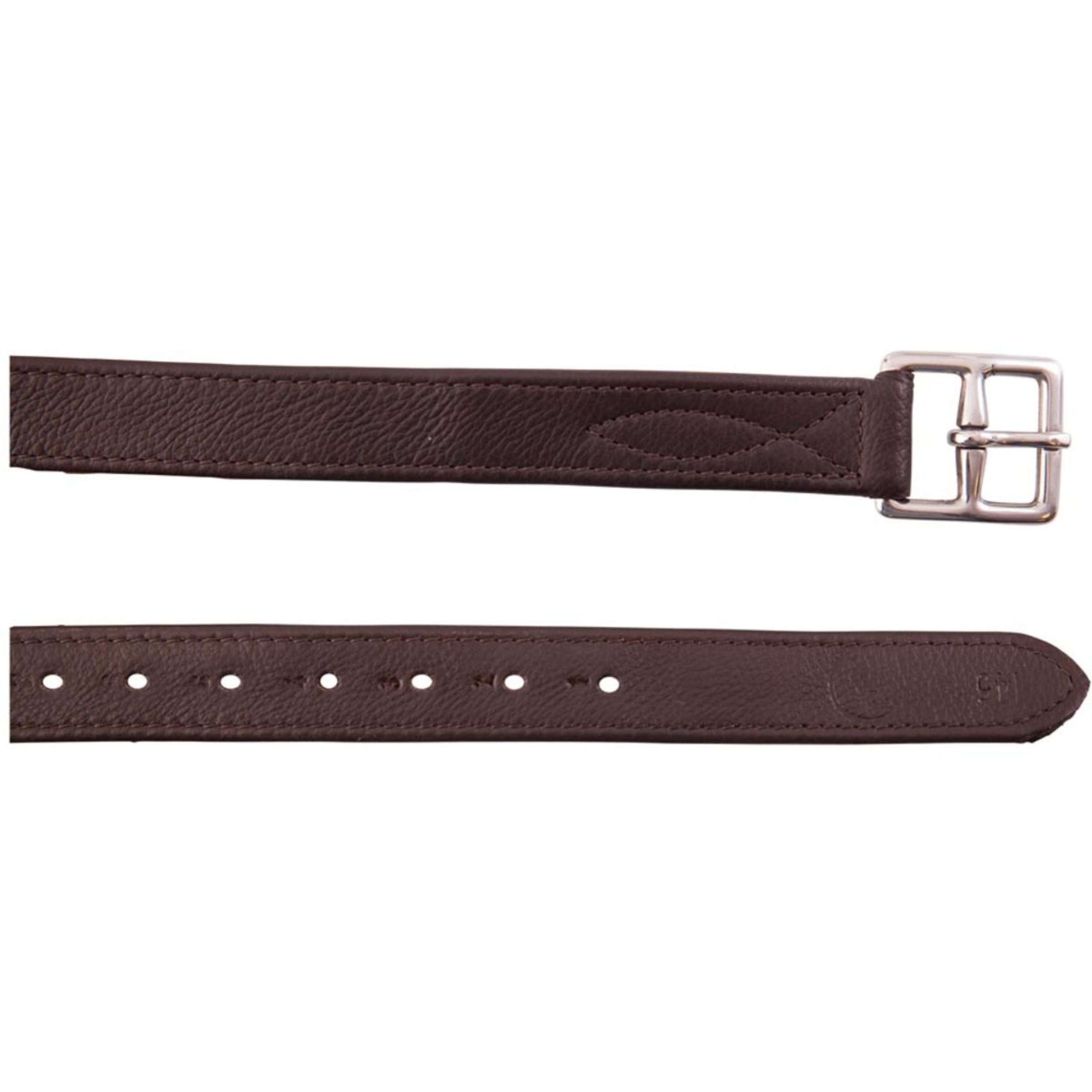 BR Steigbügelriemen Nylon und Soft Edelstahl Schnallen Braun/Silber BR Steigbügelriemen Nylon und Soft Edelstahl Schnallen Braun/Silber