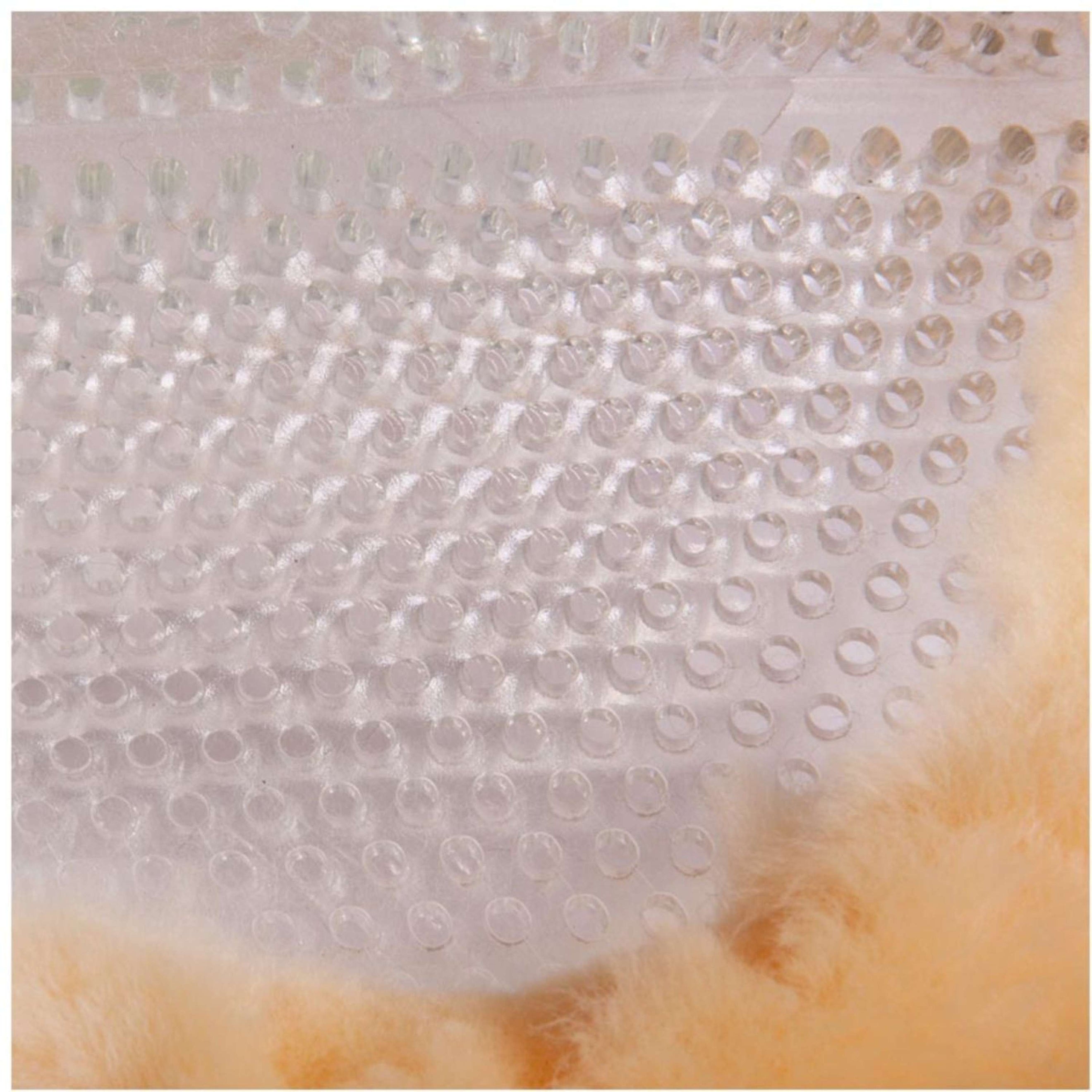 BR Gel Pad Therapeutisch Soft Gel mit Schaffell Transparent BR Gel Pad Therapeutisch Soft Gel mit Schaffell Transparent