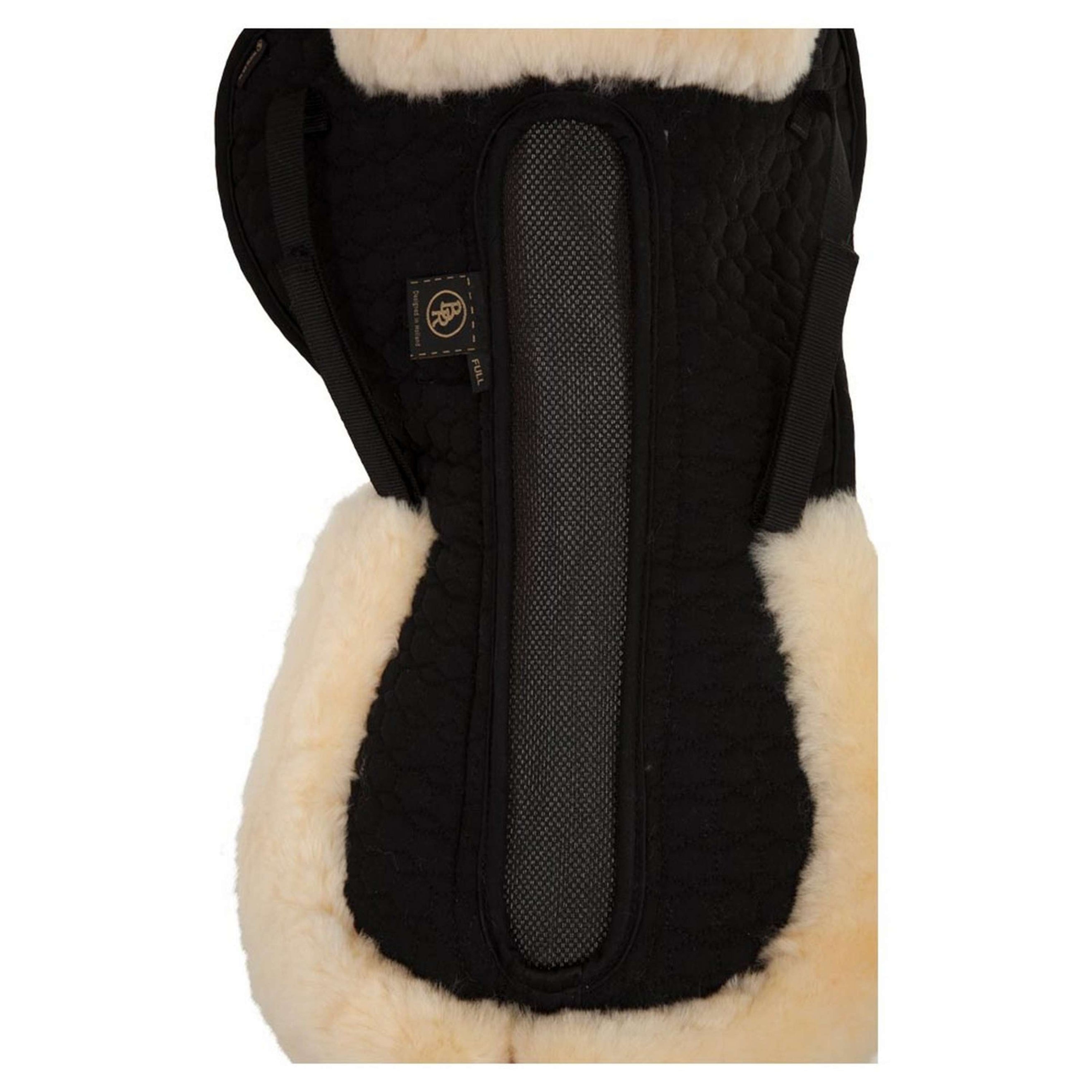 BR Sattelunterleger Air Mesh Sheepskin Schwarz/Naturell BR Sattelunterleger Air Mesh Sheepskin Schwarz/Naturell