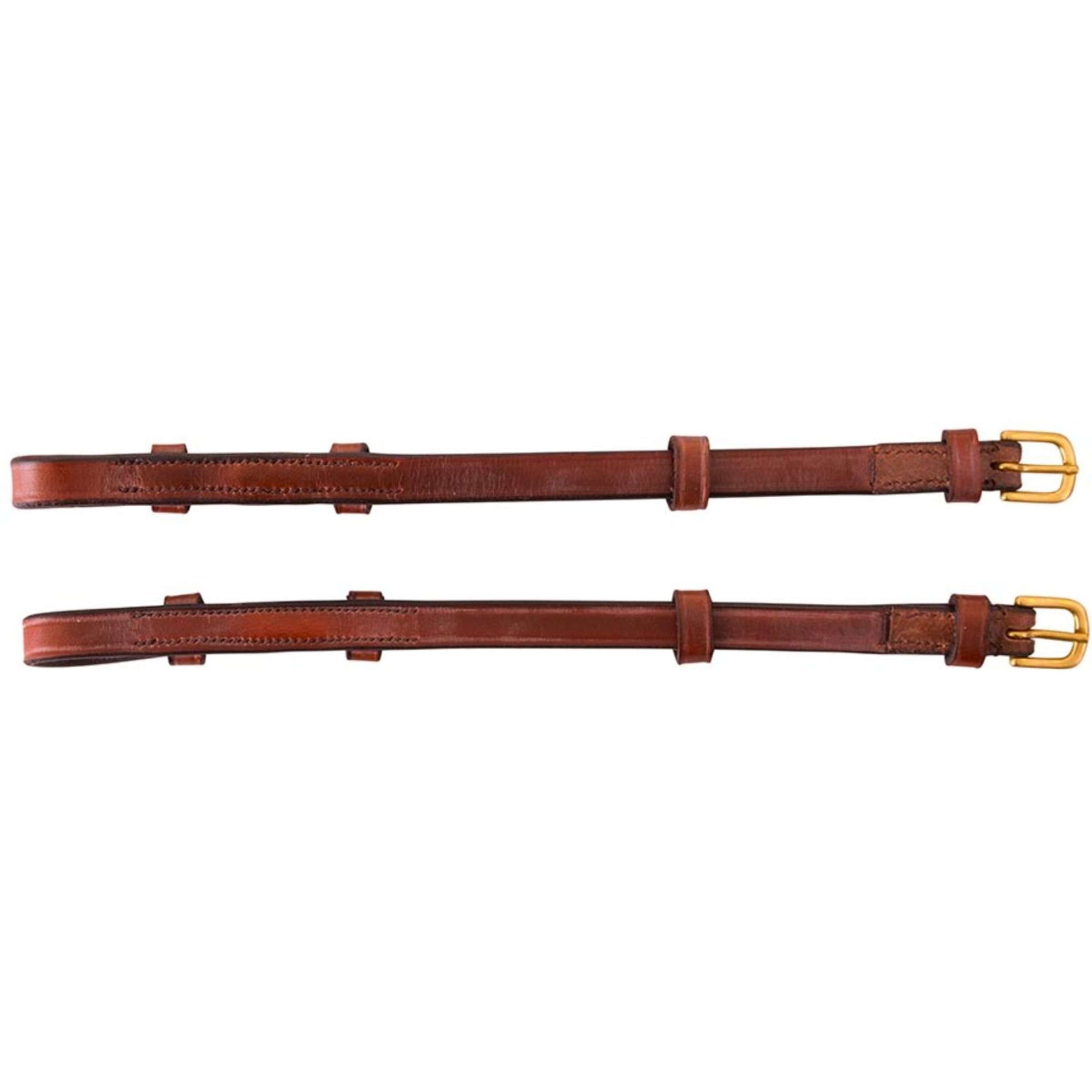 BR Backenstücke Blind und Runde Schnalle per Paar Tobacco/Kupfer BR Backenstücke Blind und Runde Schnalle per Paar Tobacco/Kupfer