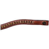 BR Stirnband Andes Tobacco/gold