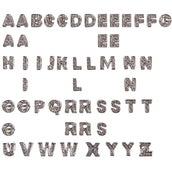 Premiere Stirnband Buchstaben Alphabet