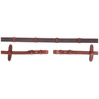 BR Zügel Leinen 19mm Anti-Slip E Verschluss Tobacco