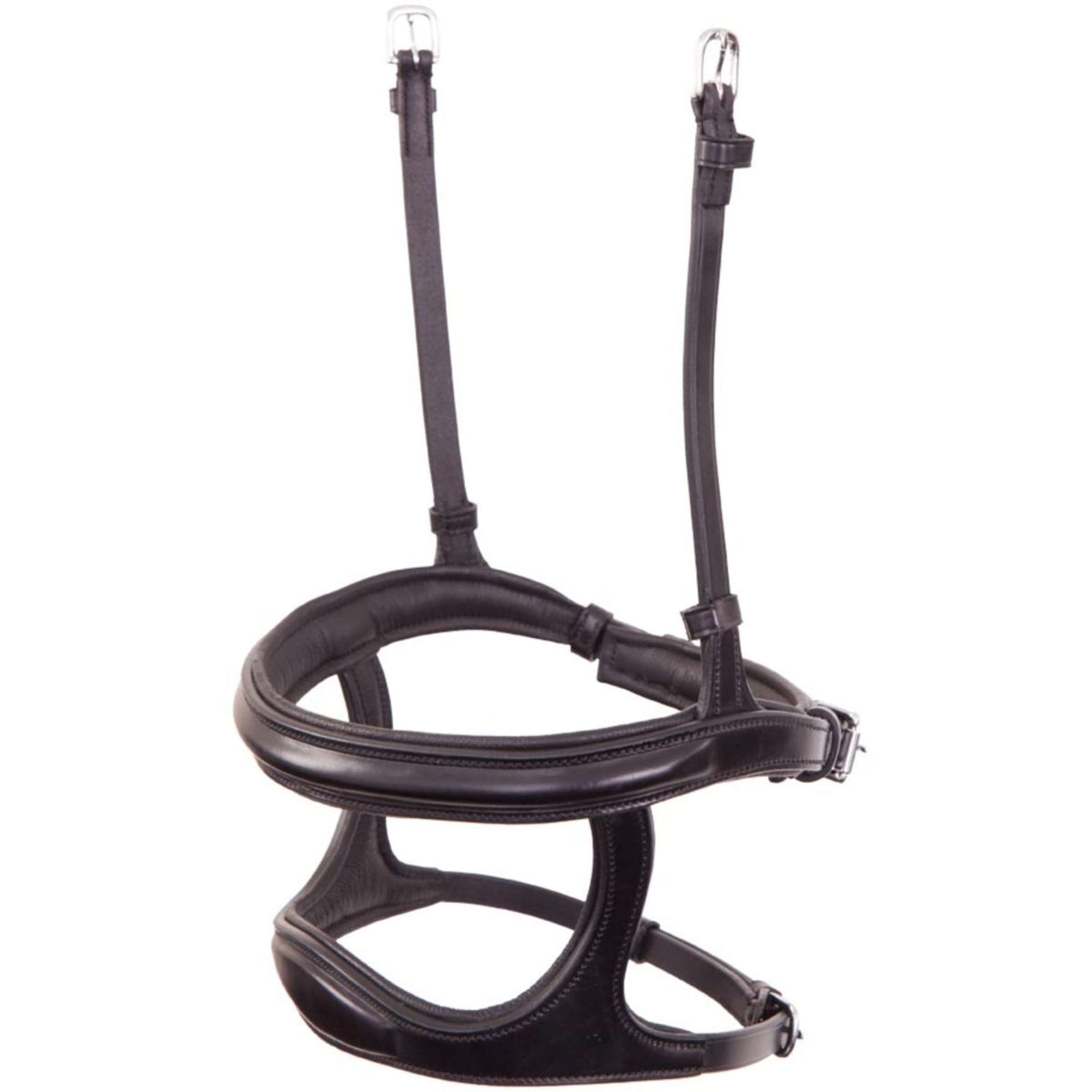 BR Nasenriemen Doppelt Kombiniert Schwarz/Silber BR Nasenriemen Doppelt Kombiniert Schwarz/Silber