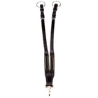 BR Martingalgabel mit Haken und Gummizug Schwarz/Silber