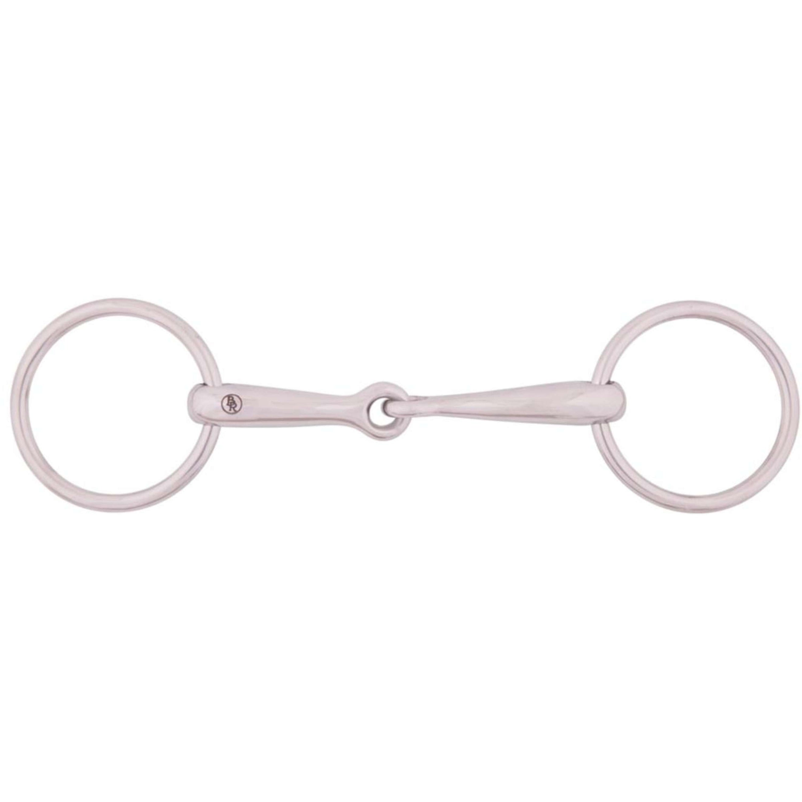 BR einfach geochene Wassertrense Pony 14mm Edelstahl