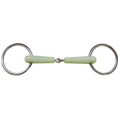 BR einfach geochene Wassertrense Apple Mouth 18mm Edelstahl