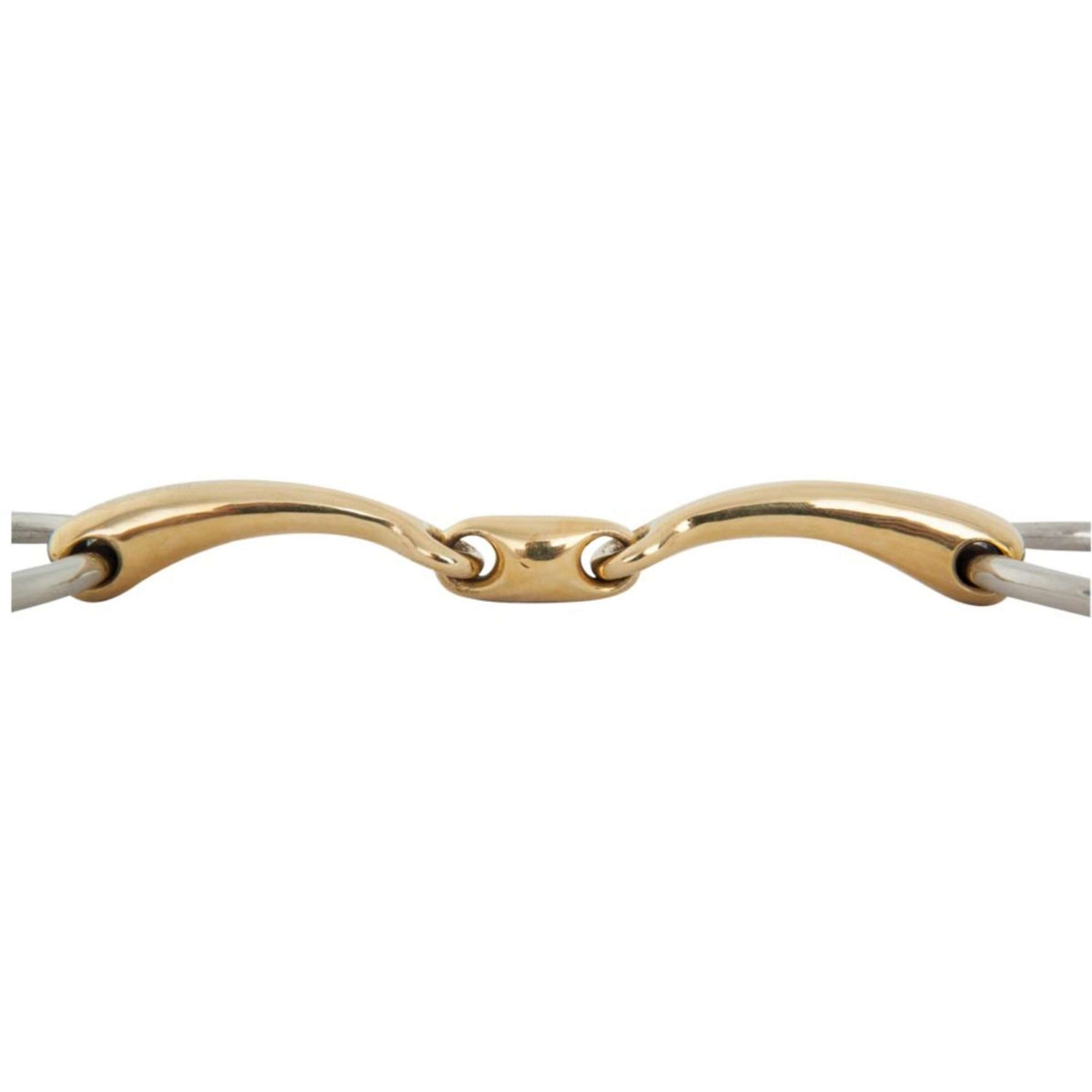 BR Unterlegtrense Soft Contact Doppelt Gebrochen 12mm BR Unterlegtrense Soft Contact Doppelt Gebrochen 12mm