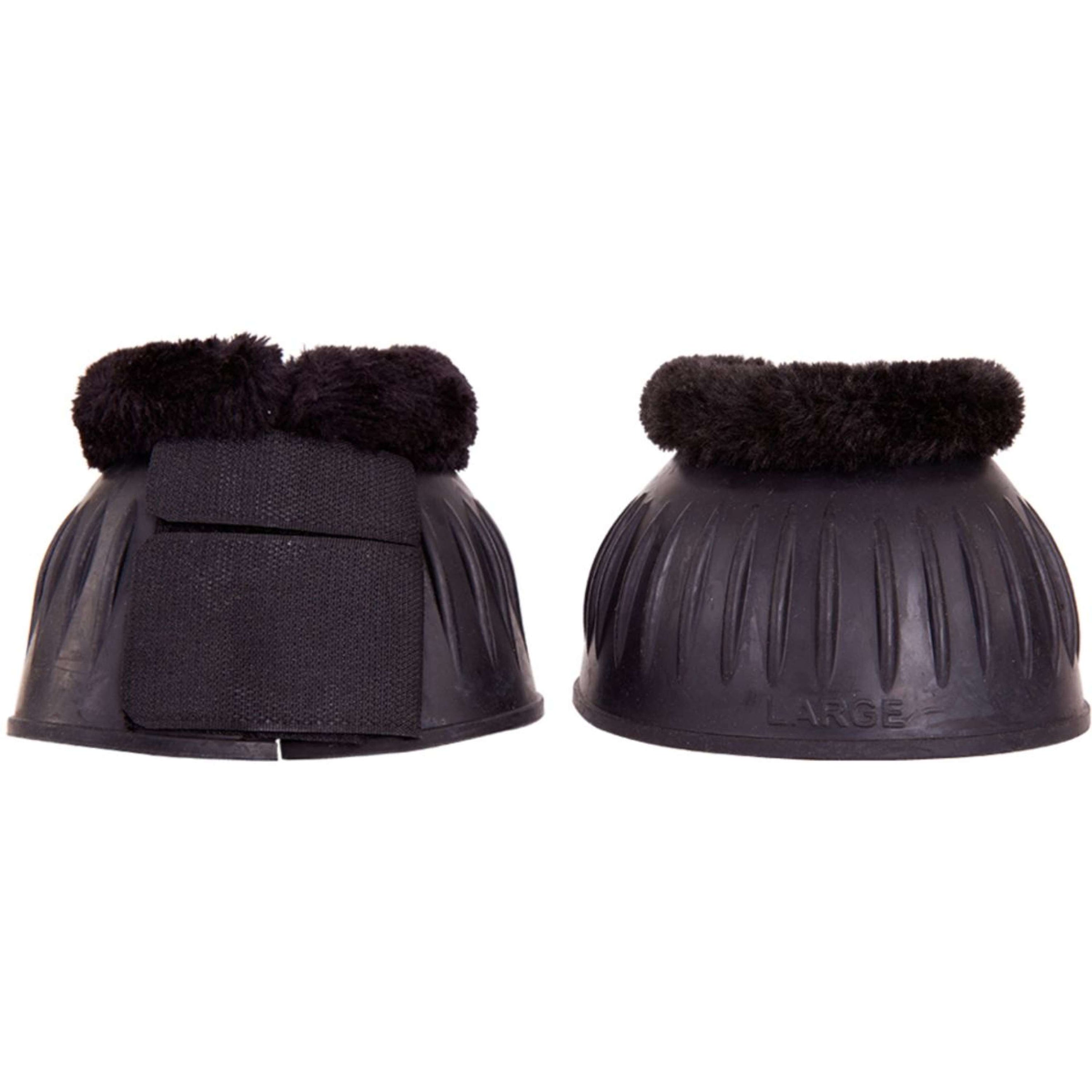Premiere Hufglocken Gummi mit Fleecerand Schwarz Premiere Hufglocken Gummi mit Fleecerand Schwarz