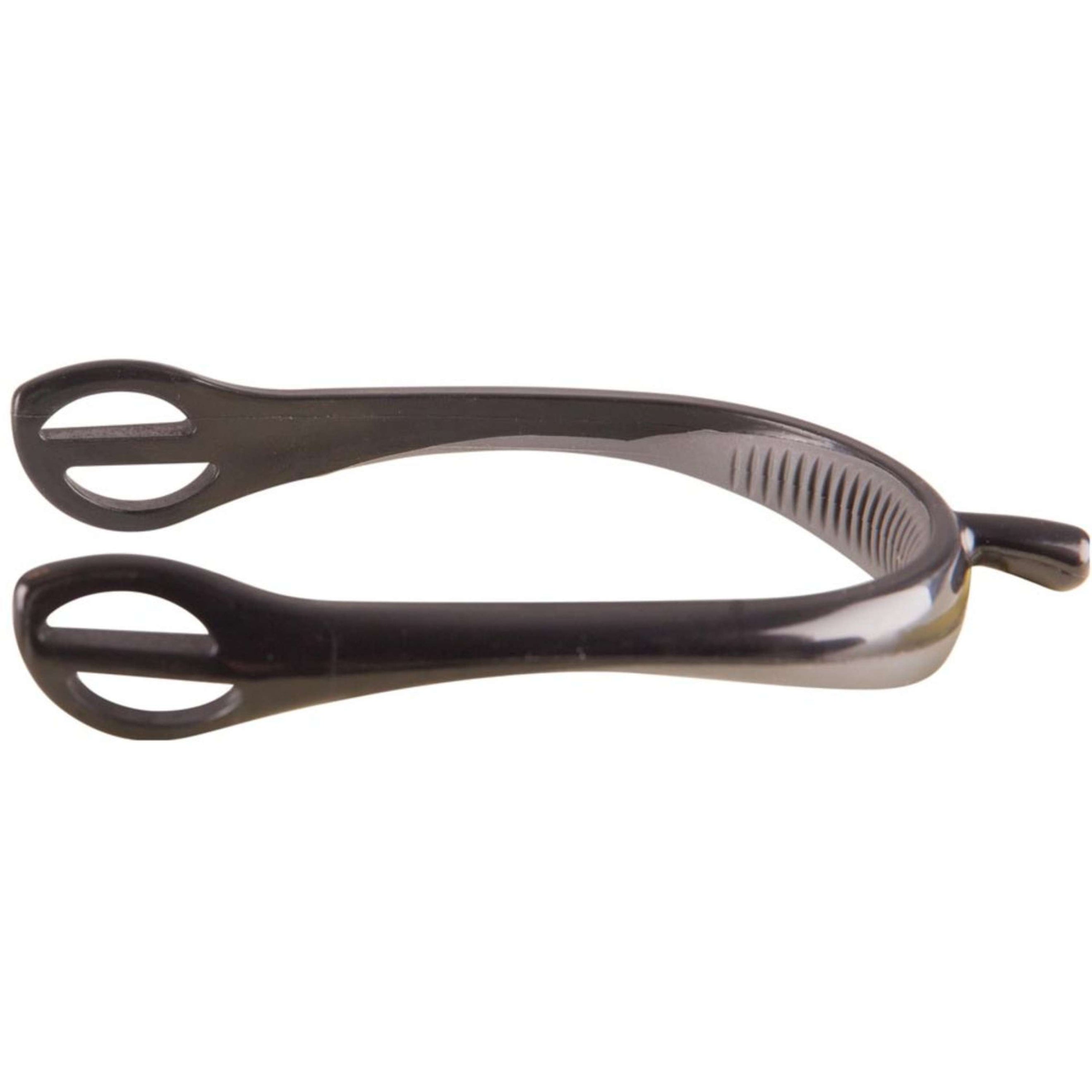 Metalab Knopfsporen mit rundem Dorn Schwarz/Grau Metalab Knopfsporen mit rundem Dorn Schwarz/Grau