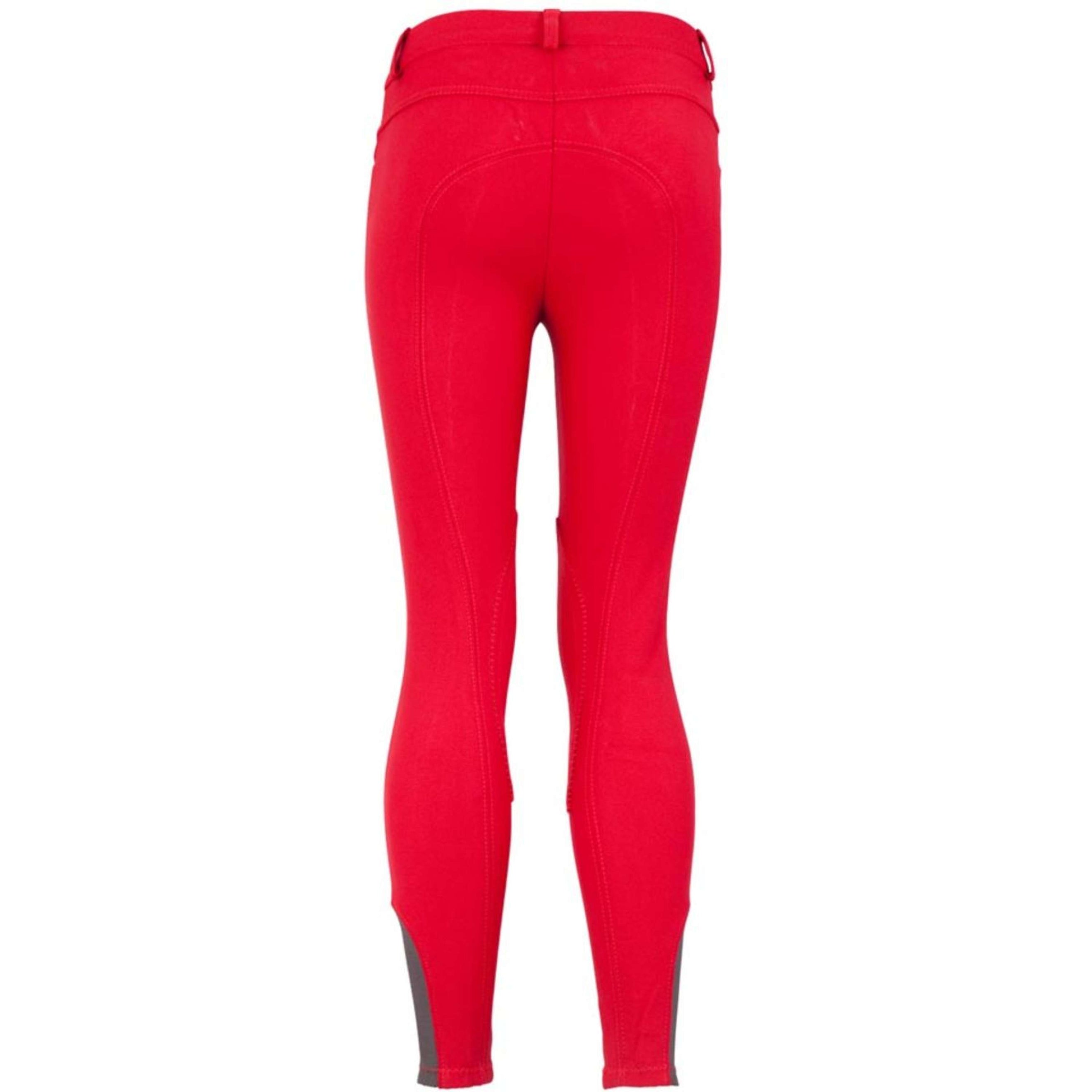 Premiere Reithose Iris II Kids Kniebesatz Rot Premiere Reithose Iris II Kids Kniebesatz Rot