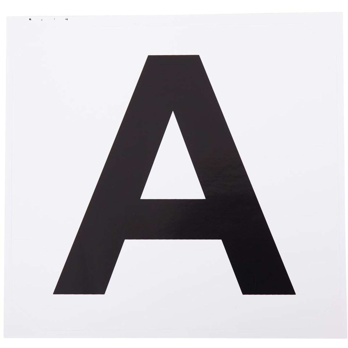 Premiere Sticker für Reitbahnbuchstaben für Reitbahnbuchstaben 8St Weiß