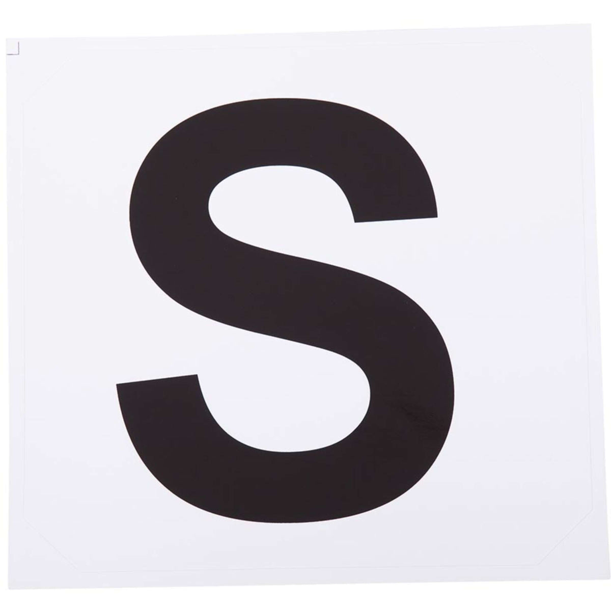 Premiere Sticker für Reitbahnbuchstaben 4St Weiß