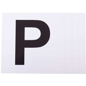 Premiere Sticker für Reitbahnbuchstaben 4St Weiß