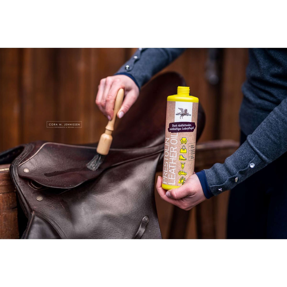 Bense & Eicke Lederöl Prestolin Naturell