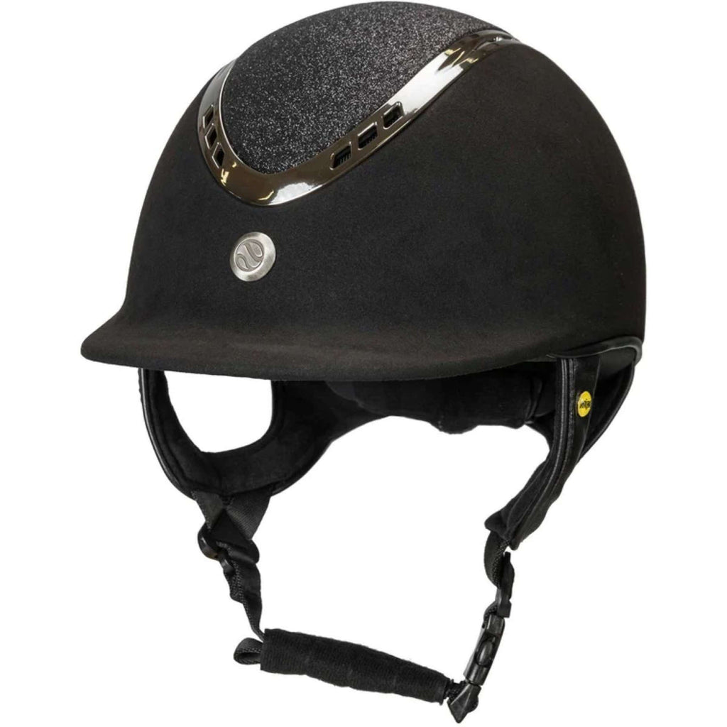 Back on Track Reithelm EQ3 Pardus Microfiber Mips Schwarz