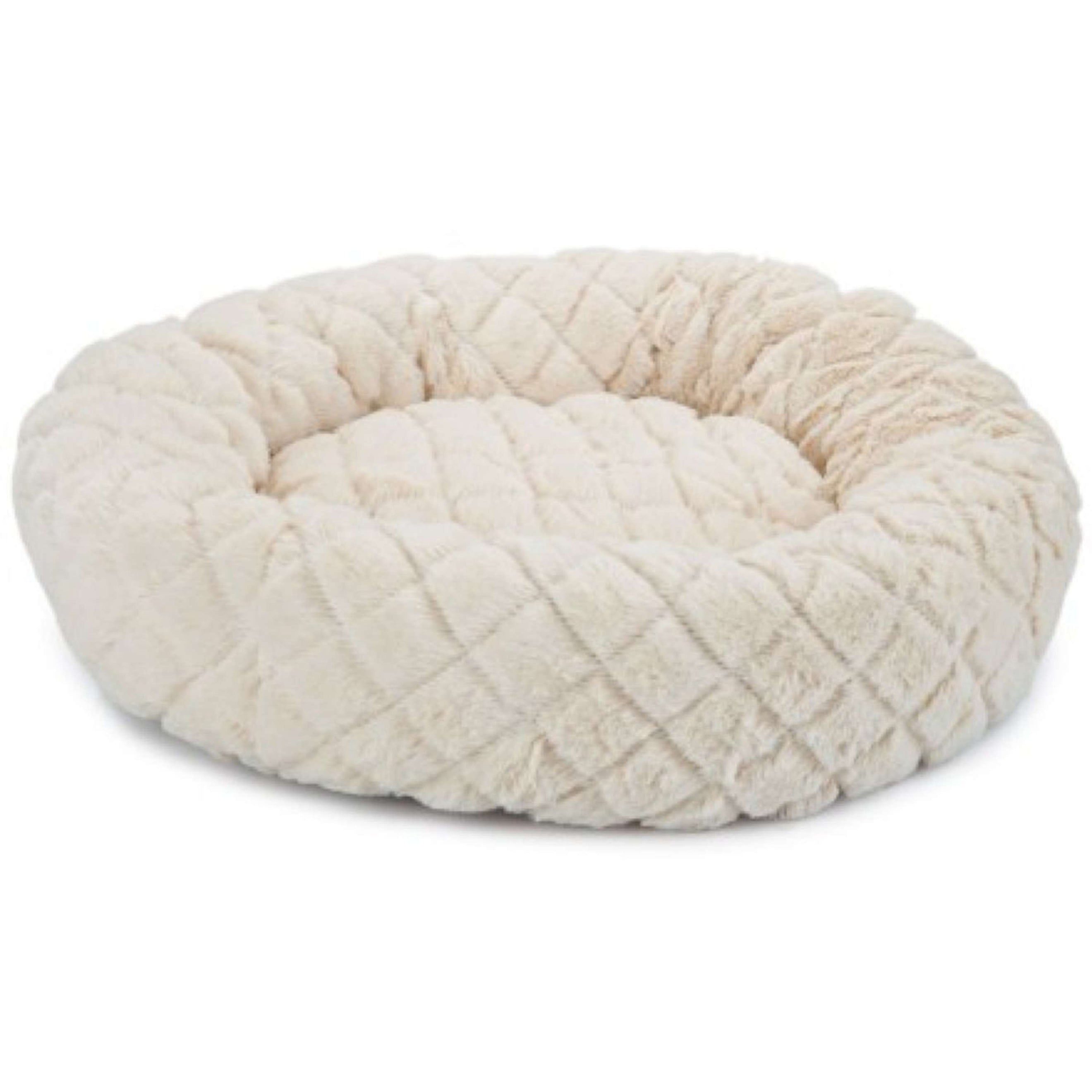 Beeztees Katzenbett Levisa Plüsch Beige Beeztees Katzenbett Levisa Plüsch Beige