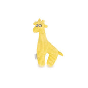 Beeztees Kuscheltier Giraffe Raffo Rippenstoff Gelb