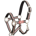 Premiere Fohlenhalfter Vivid Neopren Schwarz/Beige/Rot