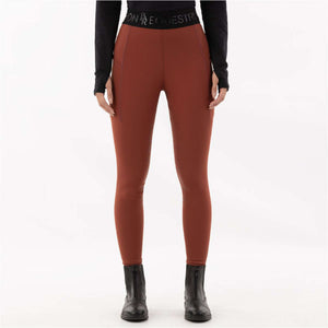 BR Reitleggings Faiga Full Grip Roasted Russet