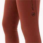 BR Reitleggings Faiga Full Grip Roasted Russet