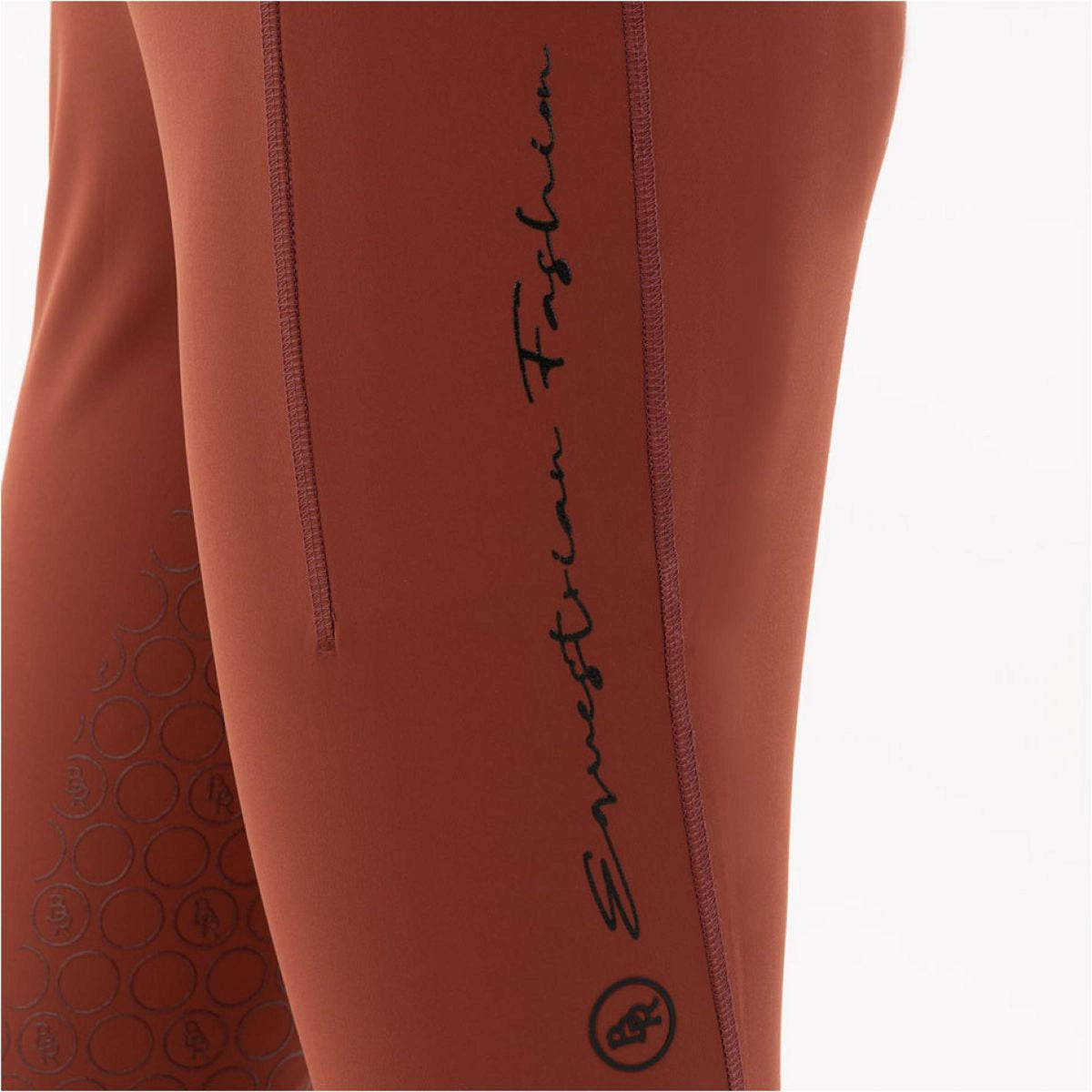 BR Reitleggings Faiga Full Grip Roasted Russet