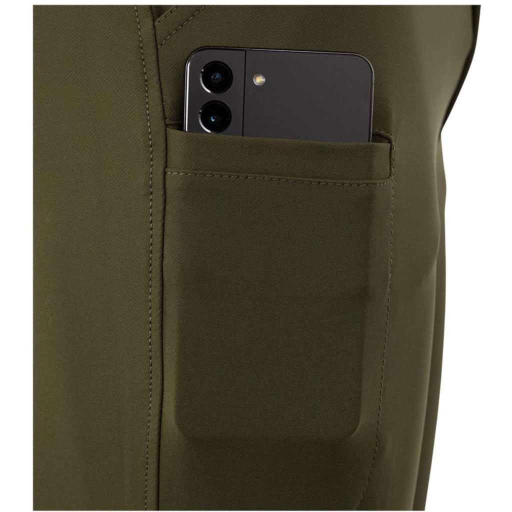 BR Reithose Maikel Silikon Kniebesatz Forest Green