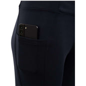 Premiere Reitleggings Bouvardia Silikon Besatz Navy