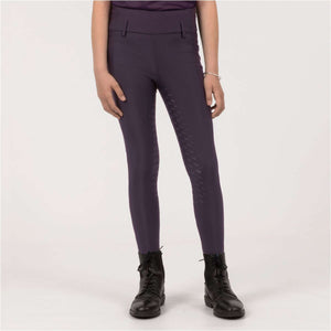 BR Reitleggings 4-EH Chanaya Silikon Besatz Nightshade